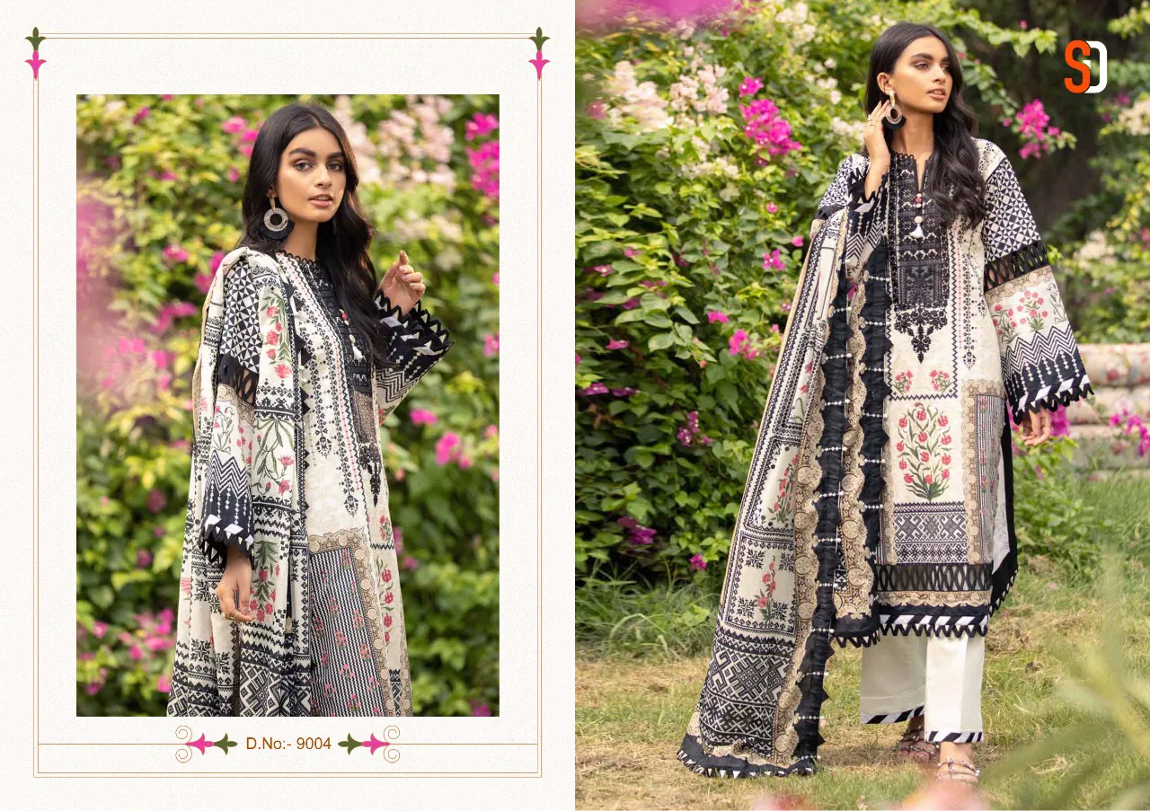 Sharaddha Vintag Vol 9 Casual Wear Wholesale Pakistani Suits
